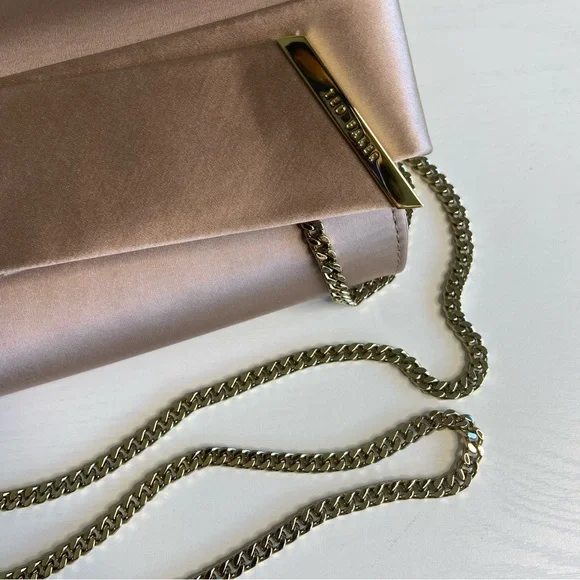 TED BAKER Abyya Bow Evening Clutch Pink - Picture 9 of 10